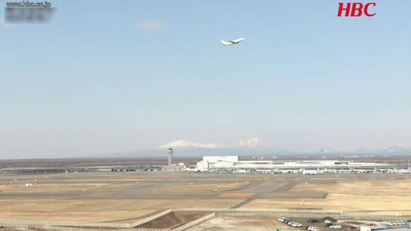 HBC新千歳空港ライブカメラ(北海道千歳市美々)