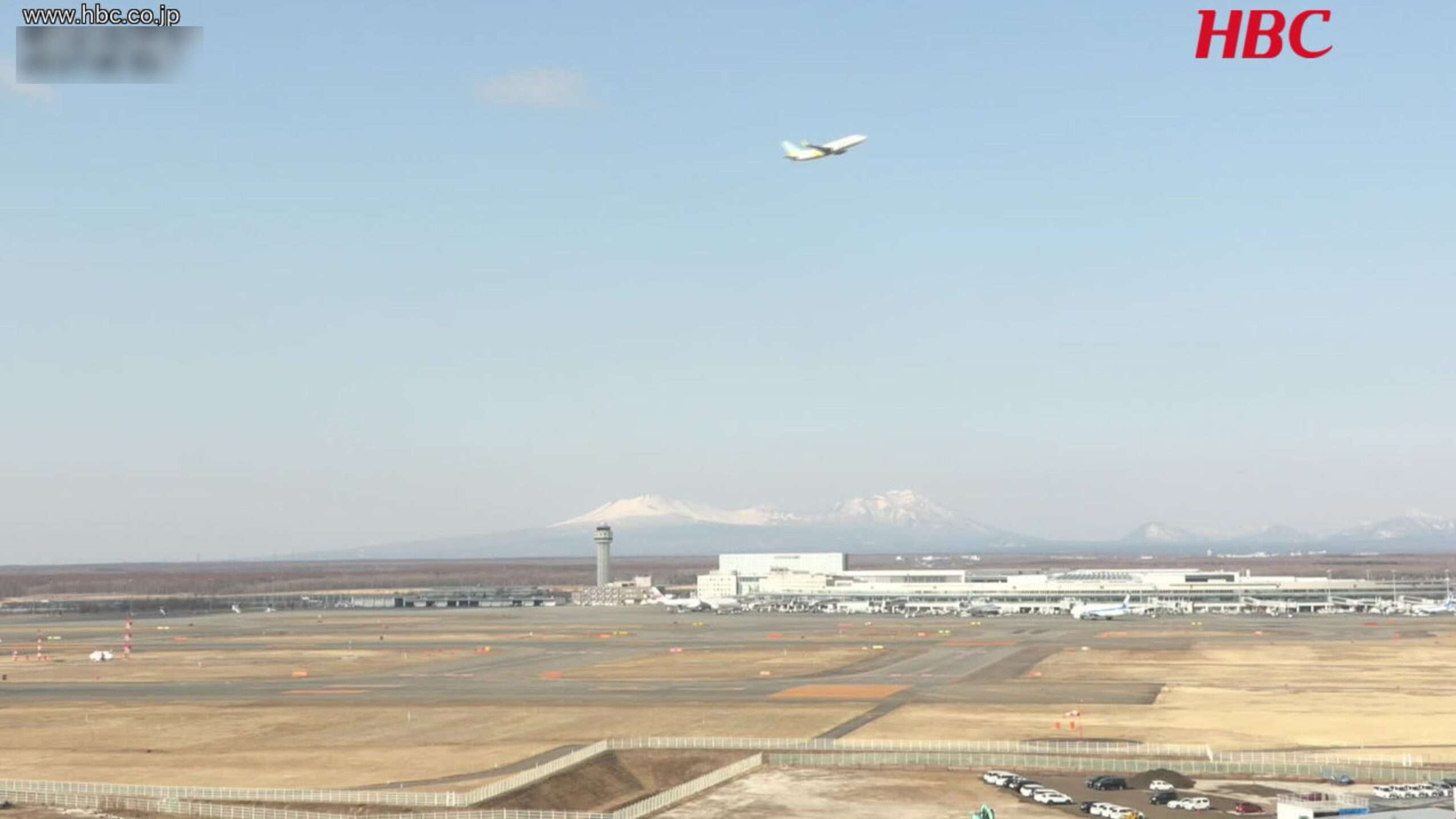 HBC新千歳空港ライブカメラ(北海道千歳市美々)