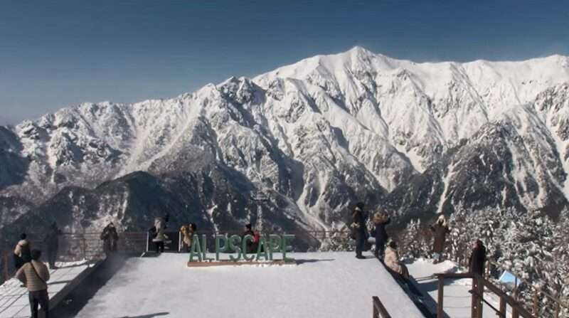 新穂高ロープウェイライブカメラ(岐阜県高山市奥飛騨温泉郷) 2026年1月16日