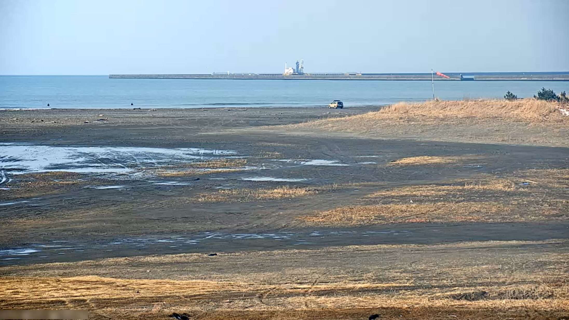 浜厚真ビーチライブカメラ(北海道厚真町浜厚真)