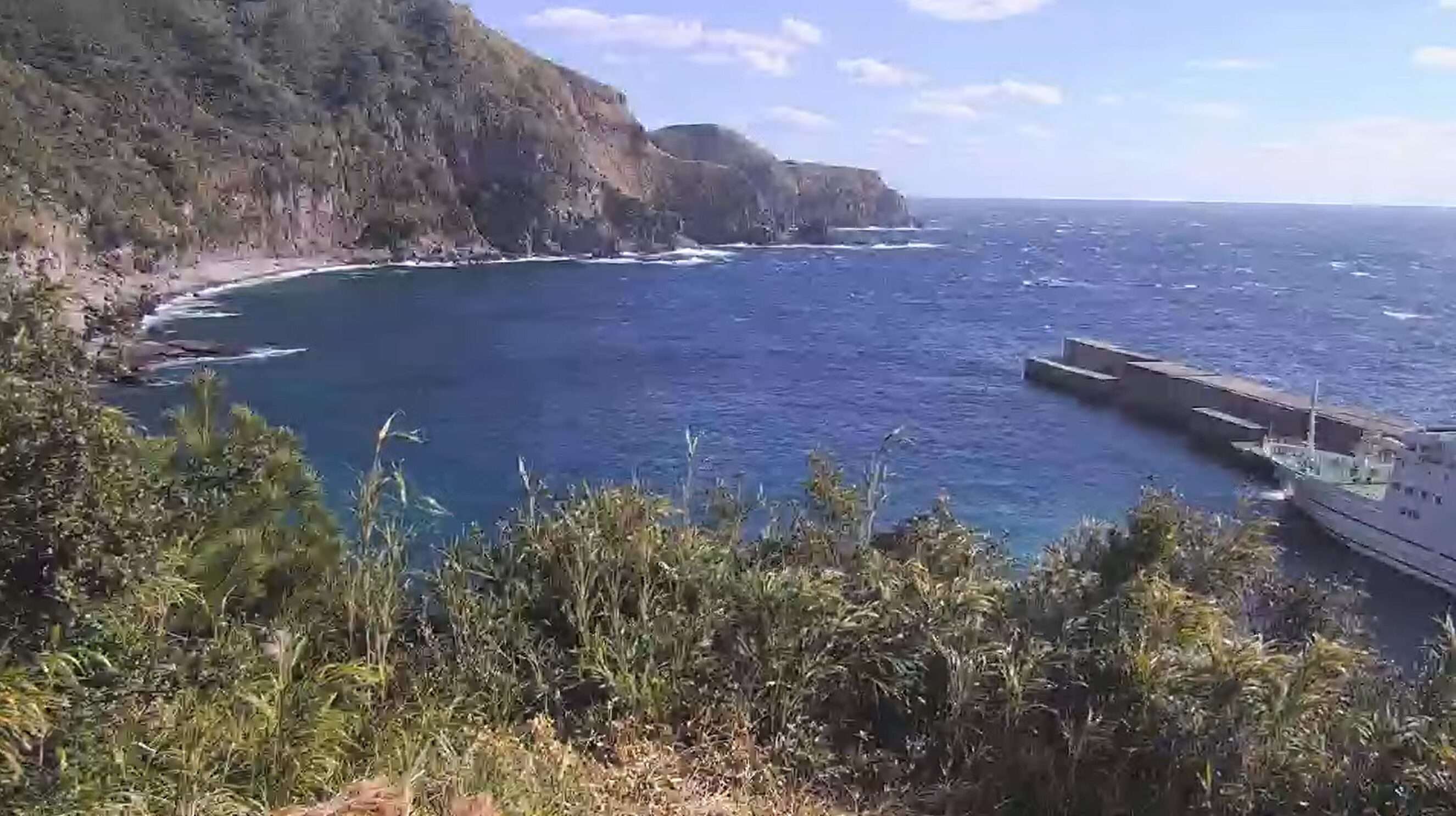 黒島片泊港ライブカメラ(鹿児島県三島村黒島)