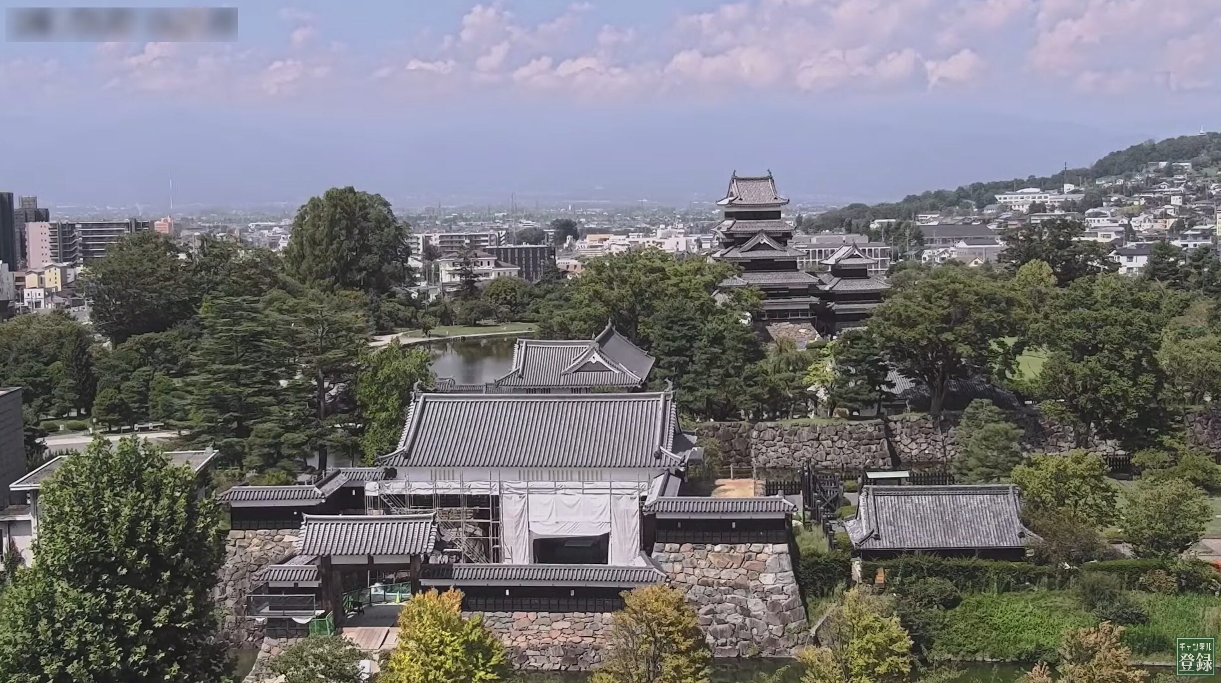 アルプス国宝松本城ライブカメラ(長野県松本市丸の内)