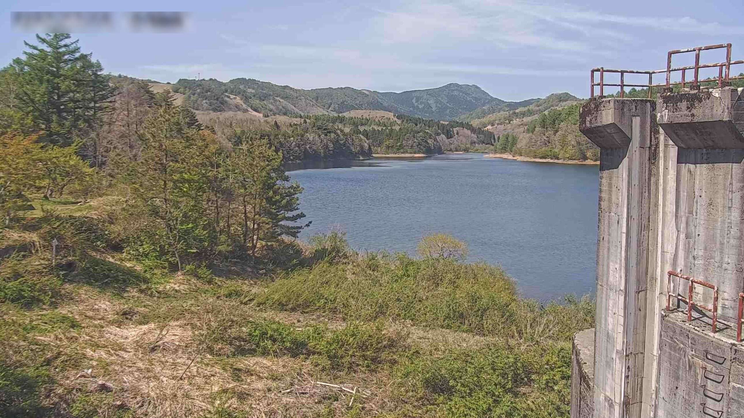 恩原湖ライブカメラ(岡山県鏡野町上齋原)