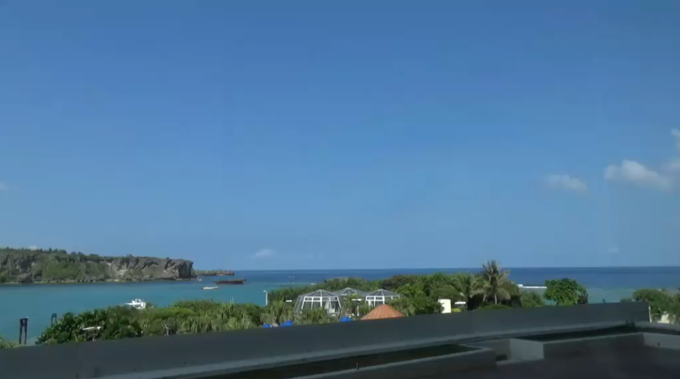 ANAインターコンチネンタル万座ビーチリゾートライブカメラ(沖縄県恩納村瀬良垣)