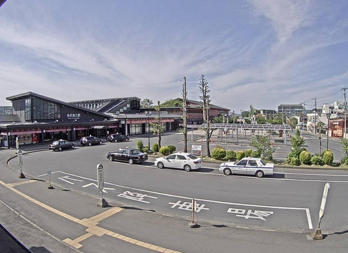 西武秩父駅前ライブカメラ(埼玉県秩父市野坂町)