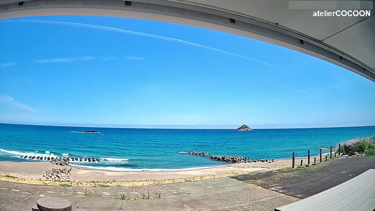 鳥取市伏野海岸ライブカメラ(鳥取県鳥取市伏野)