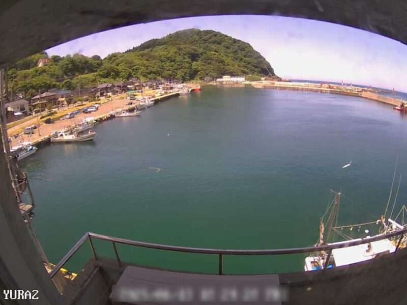 由良港ライブカメラ(山形県鶴岡市由良)