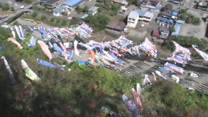 つつじ山神流川ライブカメラ(群馬県神流町万場)