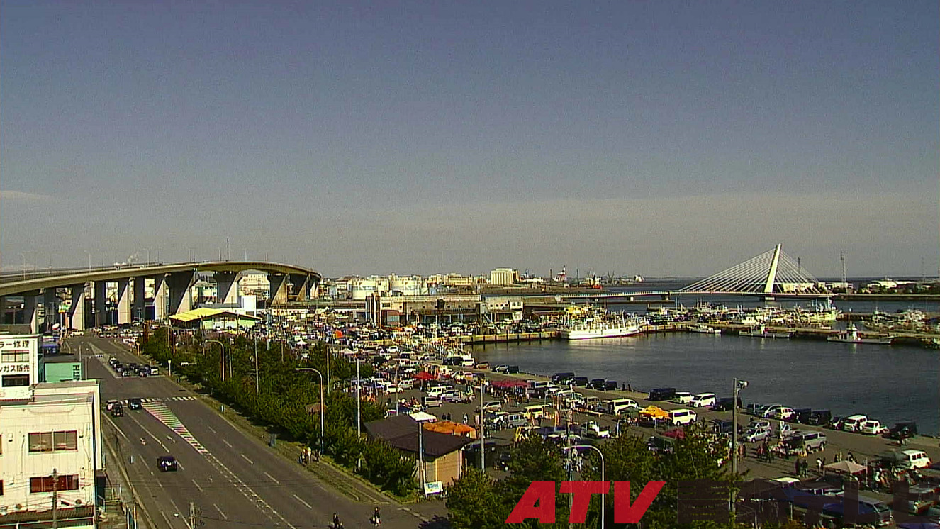 ATV八戸ライブカメラ(青森県八戸市新湊)