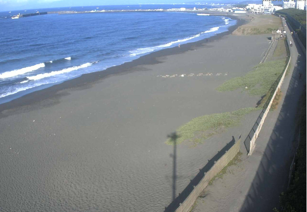 茅ヶ崎海岸ライブカメラ(神奈川県茅ヶ崎市東海岸) | ライブカメラDB