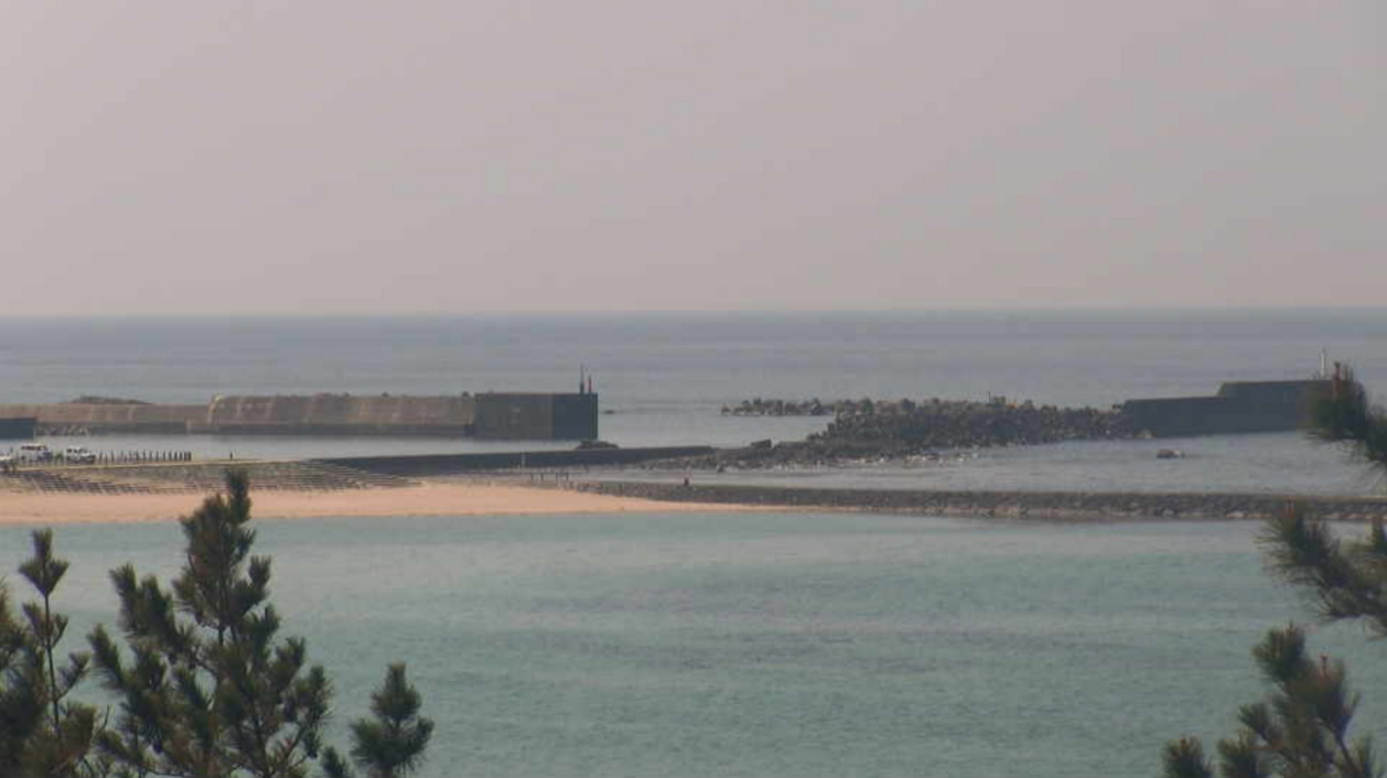 八丁浜ライブカメラ(京都府京丹後市網野町)