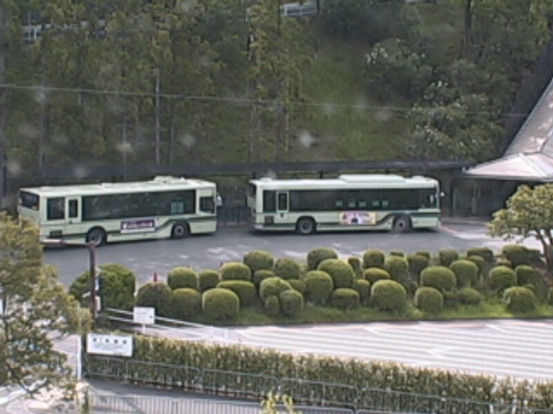 京都産業大学バスプールライブカメラ(京都府京都市北区)