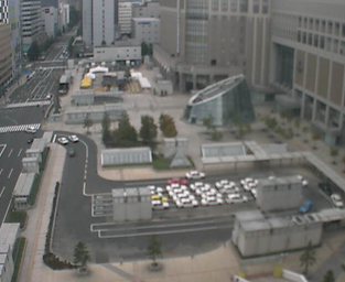 JRタワー札幌エスタから札幌駅前広場(札幌南口)