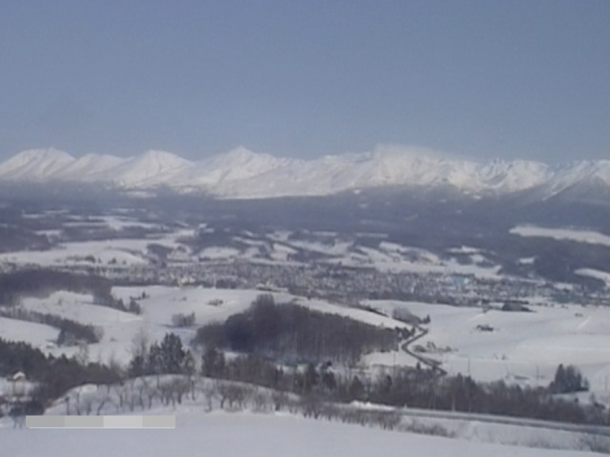 千望峠ライブカメラ(北海道上富良野町西6線北)