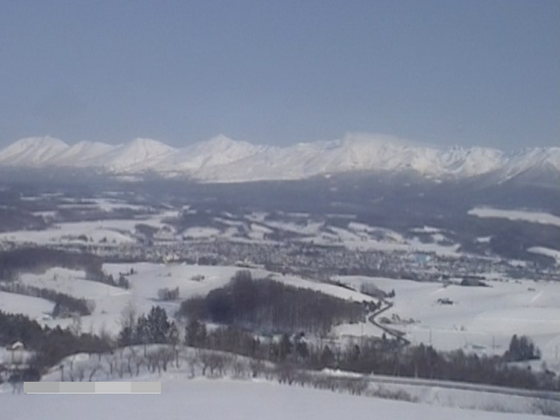 千望峠ライブカメラ(北海道上富良野町西6線北)