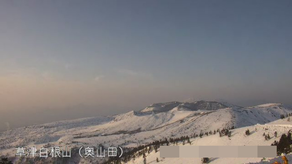 草津白根山奥山田ライブカメラ(長野県高山村奥山田)