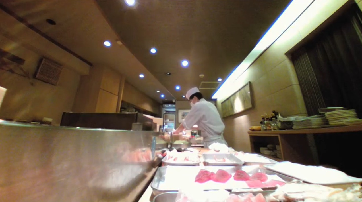 たつ郎寿司板場ライブカメラ(東京都大田区雪谷大塚町)