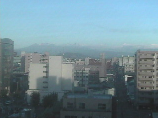 HTB旭川支社から旭川市内・大雪連山・旭岳・忠別岳・トムラウシ山