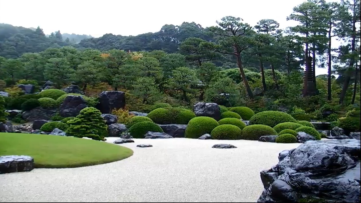 足立美術館庭園ライブカメラ 島根県安来市古川町 ライブカメラdb