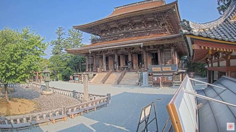 金峯山寺ライブカメラ(奈良県吉野町吉野山)