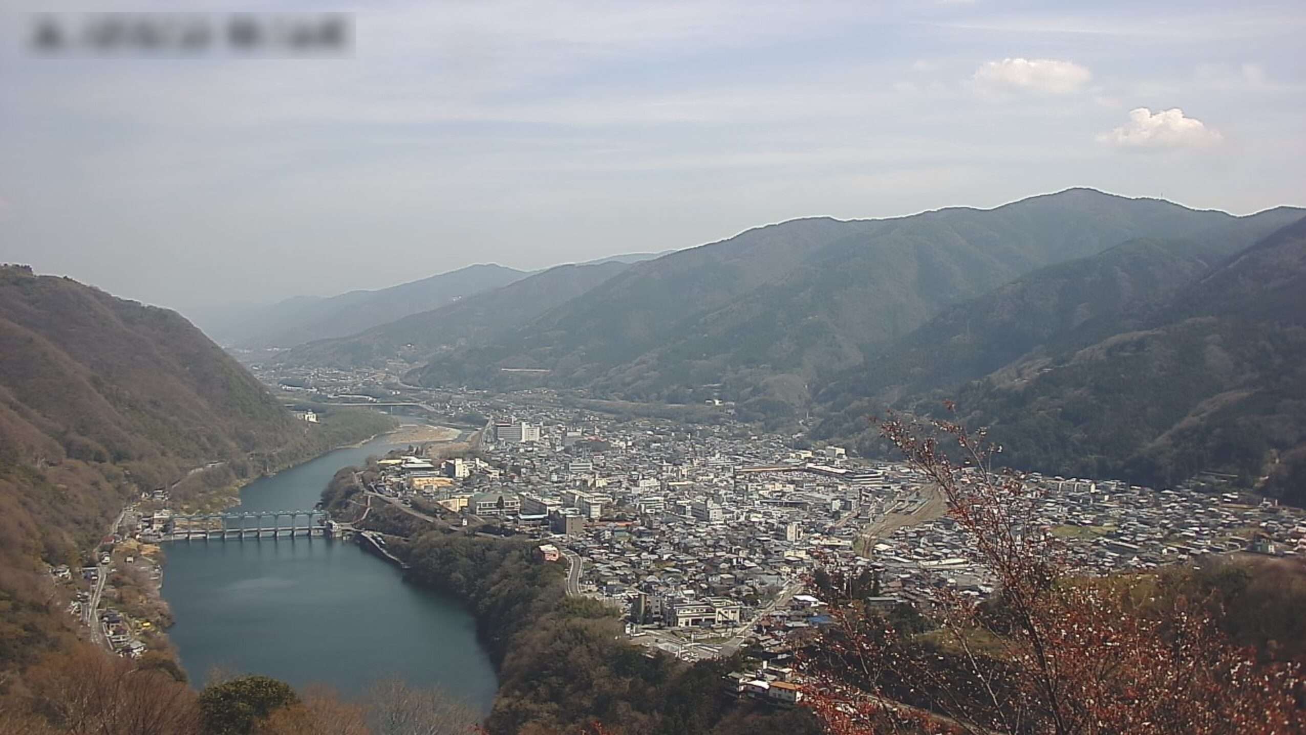 馬場展望台池田ダムライブカメラ(徳島県三好市池田町)