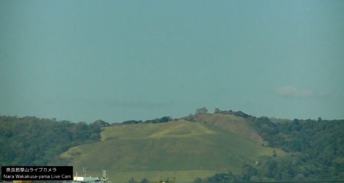 服部タクシー奈良若草山ライブカメラ(奈良県奈良市北之庄町)