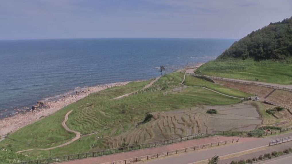 白米千枚田ライブカメラ(石川県輪島市白米町)
