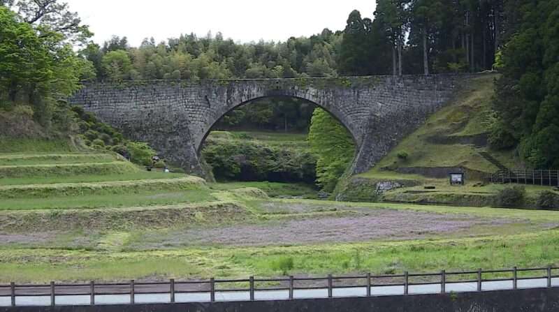 通潤橋ライブカメラ(熊本県山都町長原)
