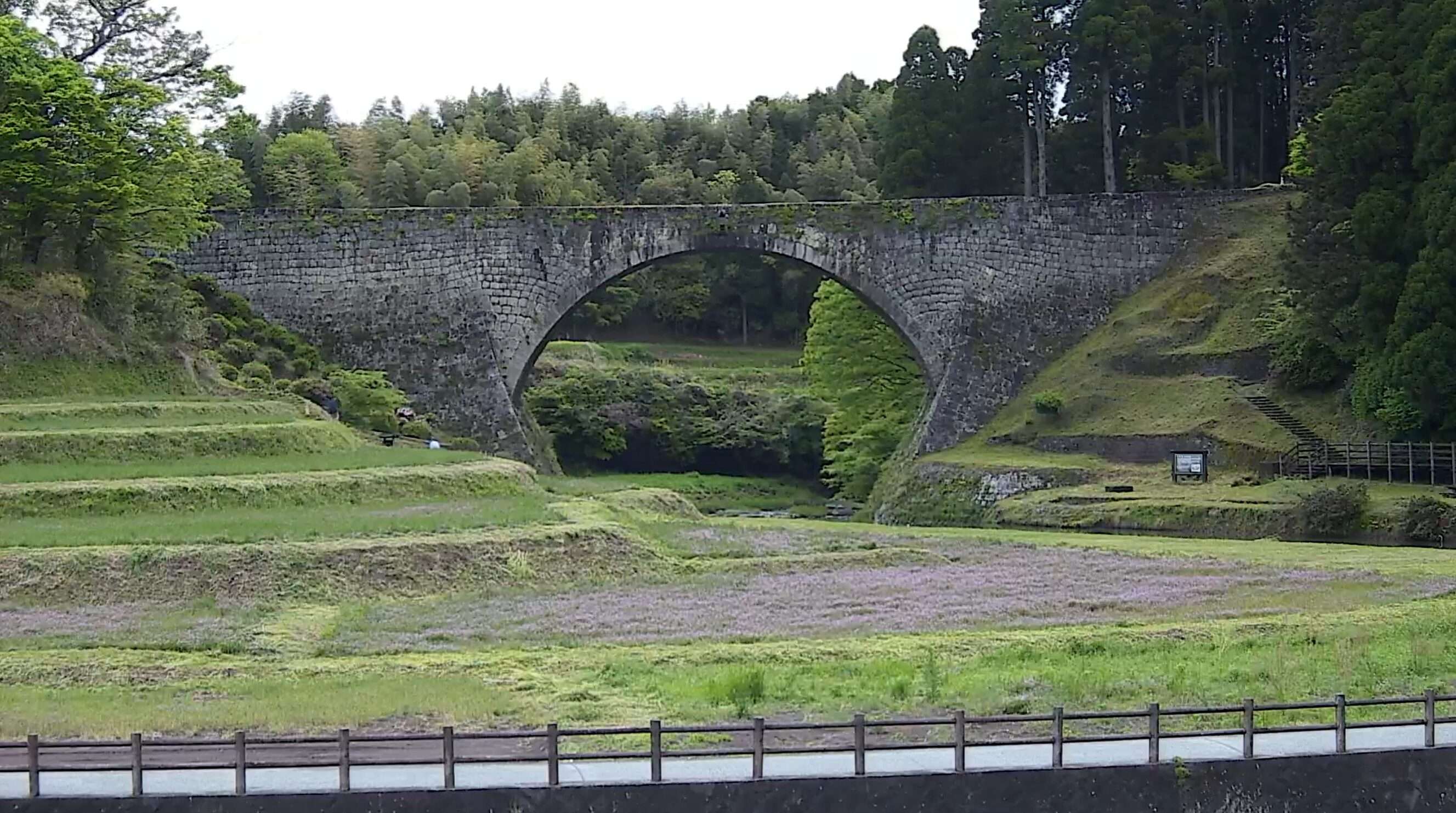 通潤橋ライブカメラ(熊本県山都町長原)