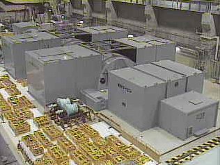 島根原子力発電所1号機タービン建物内