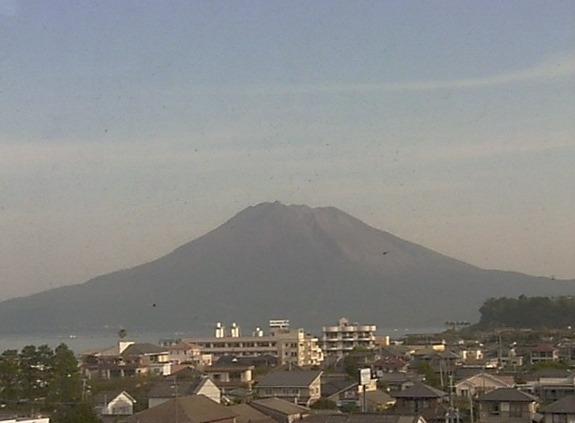 垂水市役所から桜島