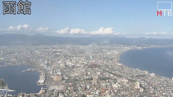 HTB函館ライブカメラ(北海道函館市函館山)