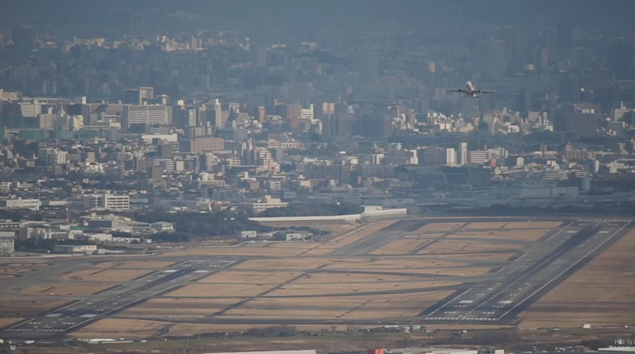 大阪国際空港ライブカメラ(兵庫県宝塚市)