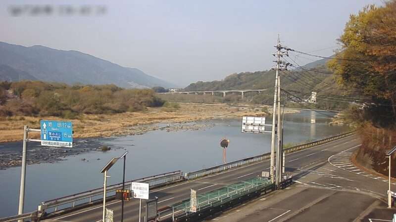 道の駅三野ライブカメラ(徳島県三好市三野町太刀野)