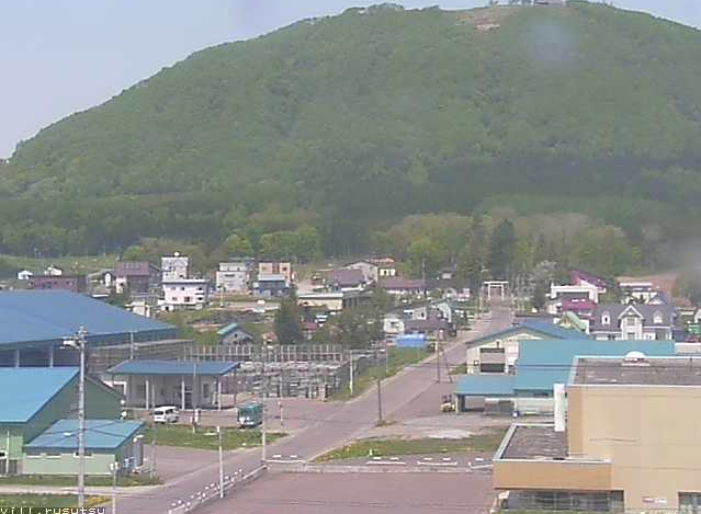 留寿都村役場から留寿都村内