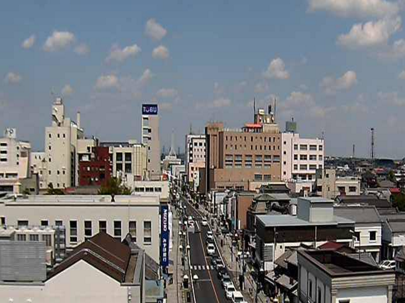 CC9とちぎ蔵の街大通りライブカメラ(栃木県栃木市倭町) ライブカメラDB