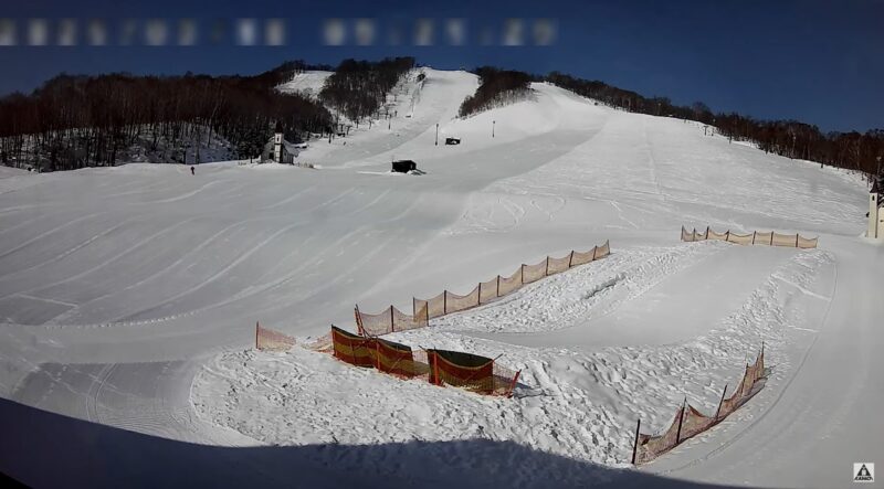 かもい岳国際スキー場山麓ライブカメラ(北海道歌志内市歌神)
