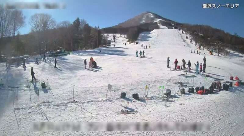 鹿沢スノーエリアライブカメラ(群馬県嬬恋村田代)