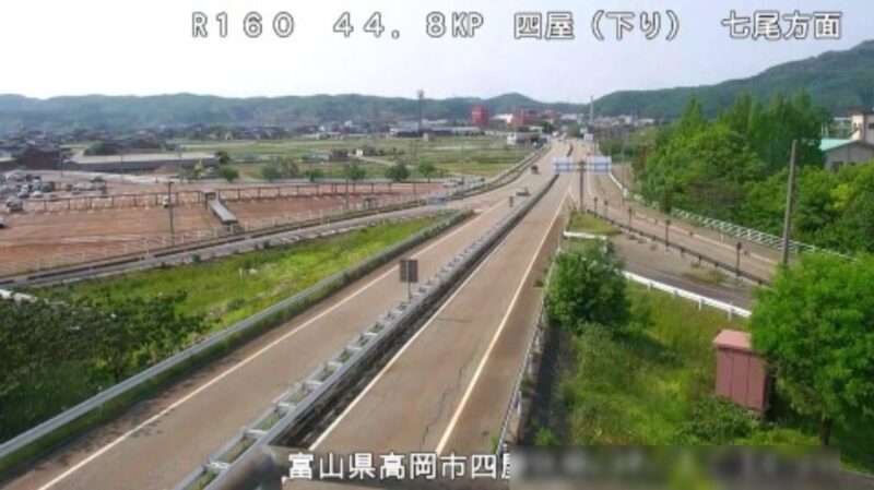 国道160号四屋ライブカメラ(富山県高岡市四ツ屋)