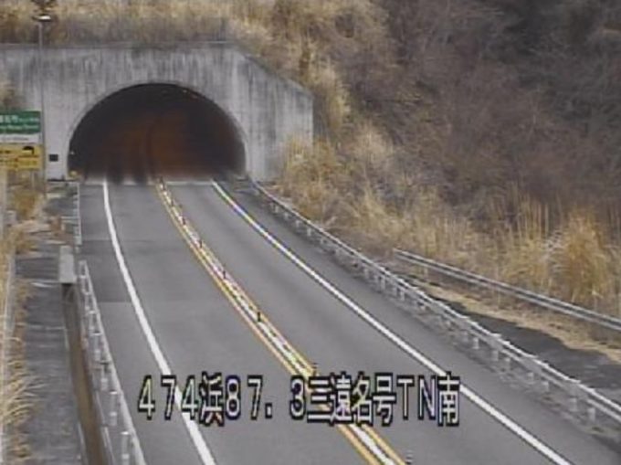 国道474号三遠名号トンネル南ライブカメラ(愛知県新城市名号)