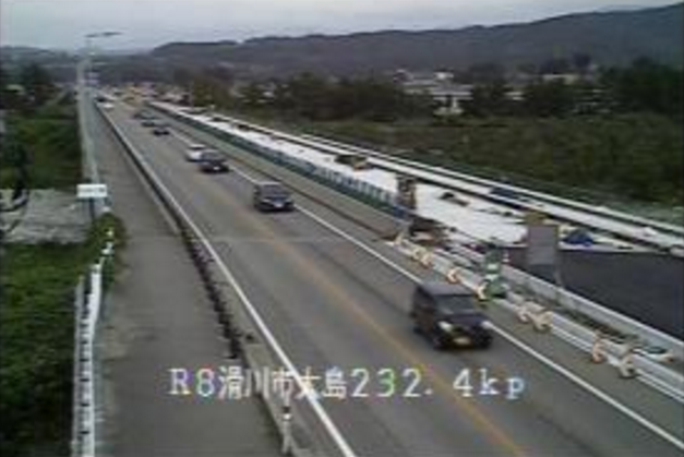 延槻大橋から国道8号