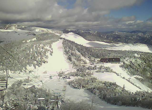 草津白根山から草津国際スキー場