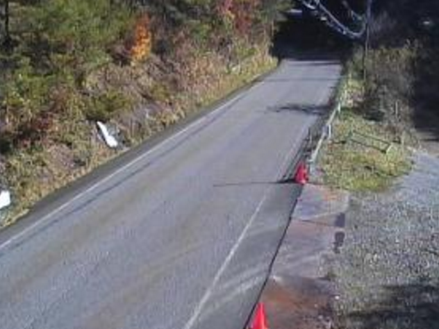 県境匹見から国道191号