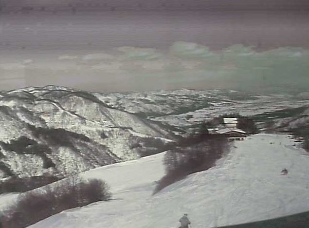 湯沢高原スキー場レストランエーデルワイスからアルプの里