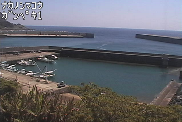 中之島港から中之島周辺海域