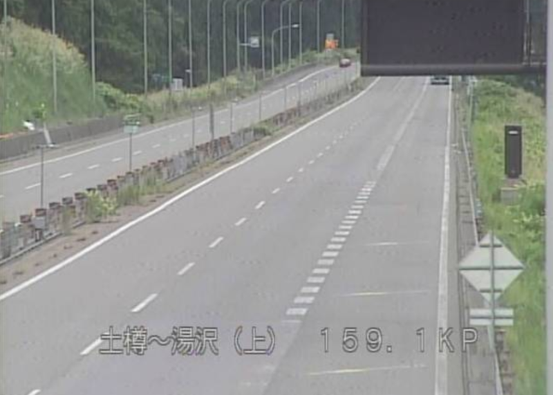 関越自動車道土樽橋ライブカメラ(新潟県湯沢町土樽)