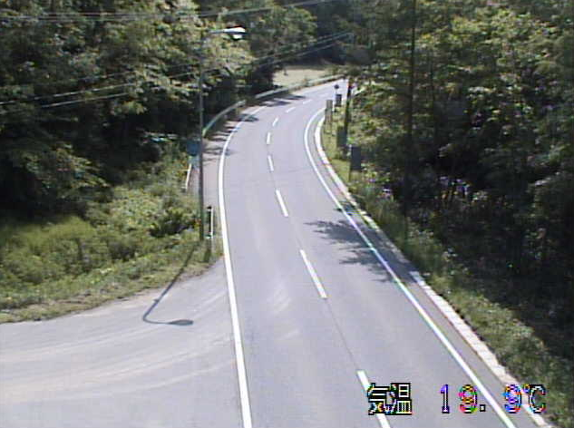 赤石峠から国道395号(軽米から大野方面)が見えるライブカメラ。
