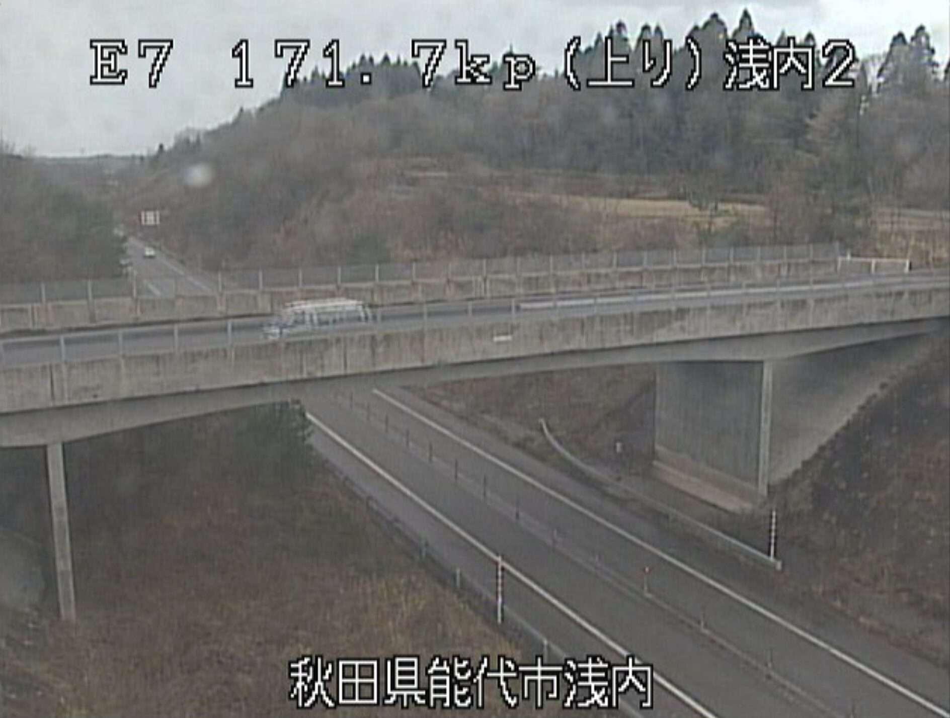 秋田自動車道浅内ライブカメラ(秋田県能代市浅内)