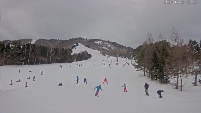 恐羅漢スノーパークライブカメラ(広島県安芸太田町横川)
