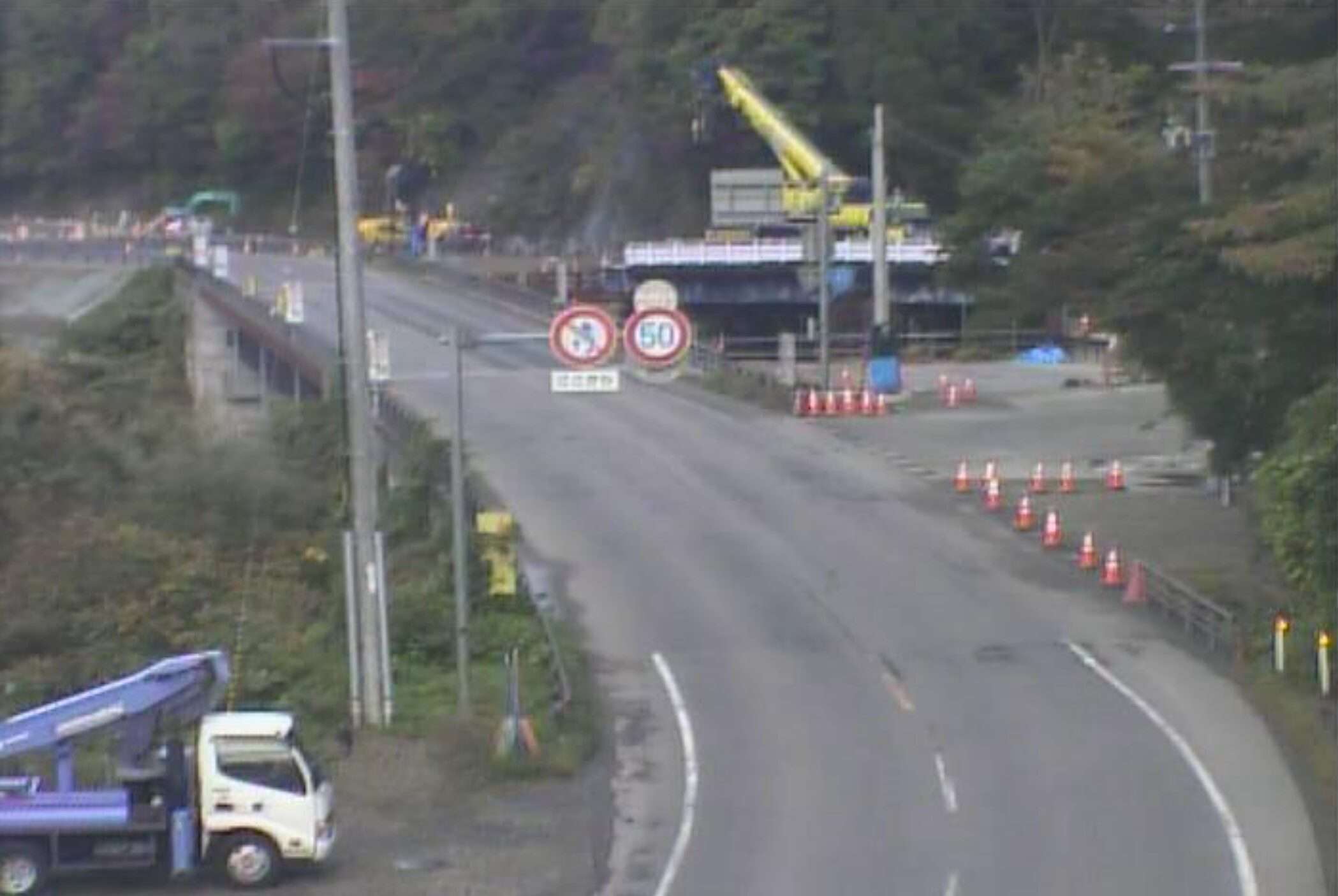 国道107号大石ライブカメラ(岩手県西和賀町大石)